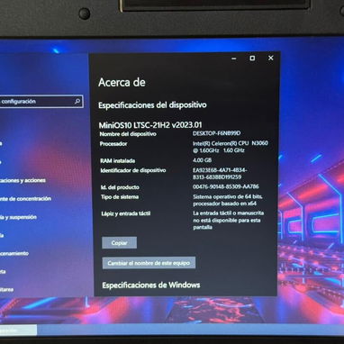 Mini Laptop Lenovo ideal para estos tiempos de apagones - 4/7