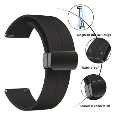 buenas y variadas manillas 20mm para Galaxy de silicona y cuero!!! - Img 76356635