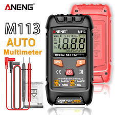 ANENG M113 multímetro digital compacto y portátil, diseñado para la medición de voltaje AC/DC, resistencia y continuidad - 10/10