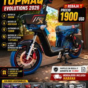 *🛵 BICIMOTOS TOPMAQ EVOLUTIONS 2026 🛵* - Img 57366152