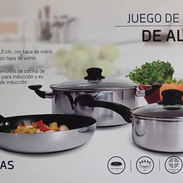 Juego de Calderos para cocina de inducción - Img 56426509