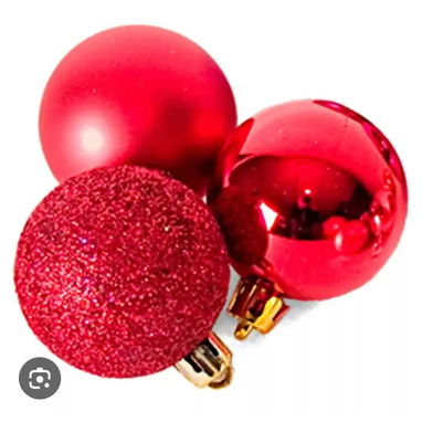 💜Set de 12 bolas de navidad Miden 6cm Precio: 10 usd - 2/8