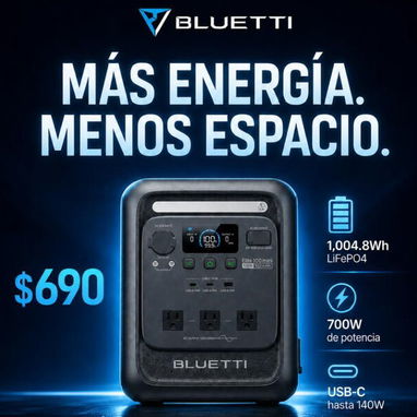 Gran Rebaja!! Los mejores precios de estaciones de energia portables, marcas como Ecoflow, Bluetti, Anker, Daran - 10/10