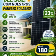 Panel solar SunEvo 5N 595W Precio 180 USD - Img 55483441