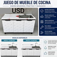 Muebles con fregadero original importado - Img 56236325