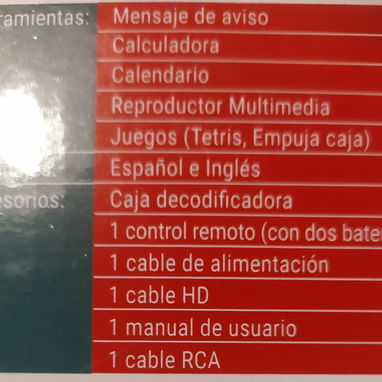 Caja Descodificadora HD - 3/4