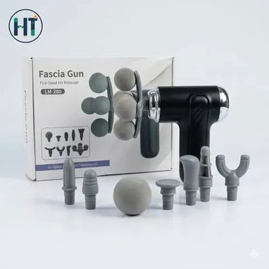 Pistola masajeador profesional con diferentes puntas .  35 USD - 2/2