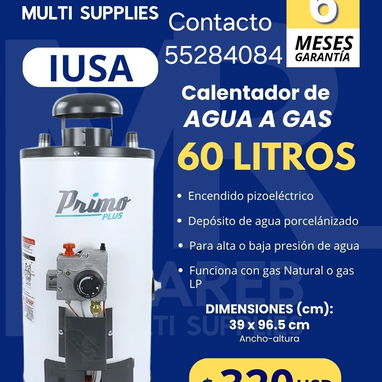 Calentador de gas Primo Plus - 2/2