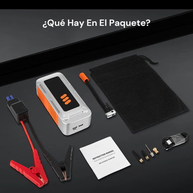Arrancador de batería de auto portátil 9000a inflador de neumáticos - Img 118066870