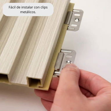 Clips de fijación para PVC , wpc - 3/3