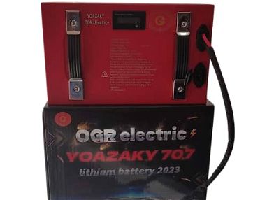 Baterías para moto eléctrica marca Yoazaky de 72v y 35 amp - Img main-image
