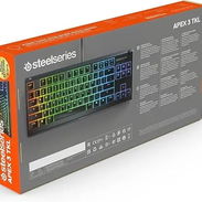 Teclado SteelSeries Apex 3 TKL RGB | Silencioso, Resistente al Agua, Anti-Ghosting - Img 52873795