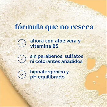Champú Johnson's Baby con aloe vera y vitamina B5, sin lágrimas, Esenciales para recién nacidos, Sin parabenos ni sulfat - 2/2