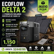 EcoFlow DELTA 2 NUEVO + 200w en Paneles Solares Portátiles - Img 56137412