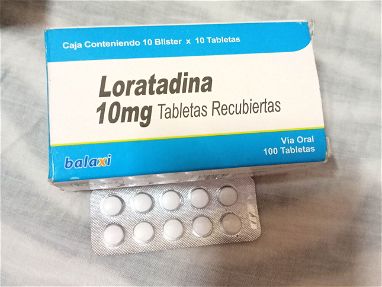Antihistamínicos cetirizina 10mg// Loratadina 10mg// Clorferamina 4mg  52598572 - Img main-image