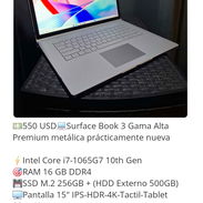 Surface Book 3 16" i7-1065G7 16 Ram 256 GB - Img 55901265