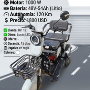 🚨REBAJA DE TRICICLOS ELECTRICOS 🚨 - Img 57455193