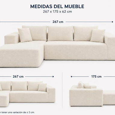 Juego de sofá para sala original - Img 124489775