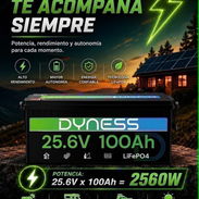 Batería LifePO4 Marca DYNESS ( 25.6v - 100ah ). - Img 56975096