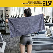 Toalla Fitness // Absorbente y resistente al sudor // Color Gris - Img 58286155