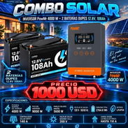 Inversor PowMR 4000W + 2 Batería OUPES 12.8V 108Ah - Img 57893887