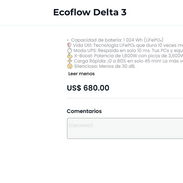 Ecoflow Delta 3 nueva en caja - Img 58237170