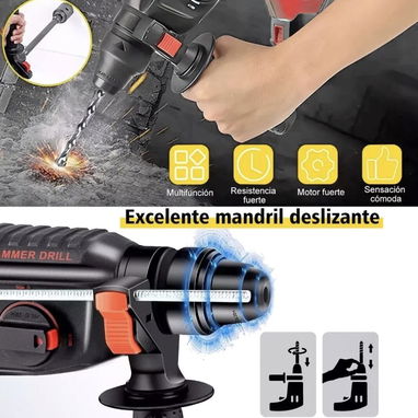 Kit de herramientas, Con todos sus aditamentos, 2 Baterías de 48 volt - Img 114674583