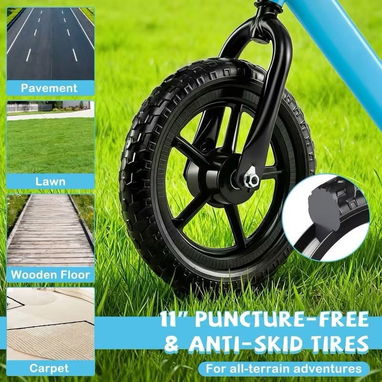 - Bicicleta de Equilibrio para Niños con goma de 11" - 3/4