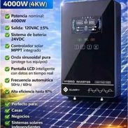 SUMRY Inversor solar híbrido / Off-Grid Potencia nominal: 4000 W. PRECIO: 480 USD Contactar porWhatsApp… - Img 57552097