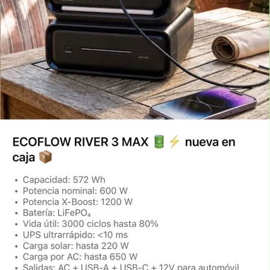 ⚡ ElectroHogar: Estaciones EcoFlow, Generadores Sigma Dual Fuel, Paneles, Cable Solar y Alarma | Nuevos ⚡ - 7/10
