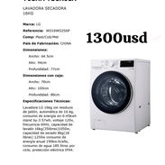 Lavadora LG con secado a vapor 16kg - Img 55843044