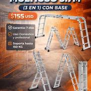 ESCALERA MULTIUSO 3.7M (3 EN 1) CON BASE 2402001 - Img 55996936