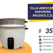 Olla arrocera vaporera marca Milexus 2.2 lts - Img 51771057