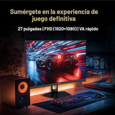 KTC Monitor para juegos de 27 pulgadas y 280 Hz, monitor de computadora FHD 1080P 240Hz, panel VA rápido, 1 ms GTG, comp - Img 124295981
