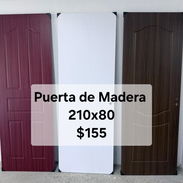 Puertas de Madera 210x80cm - Img 55899752