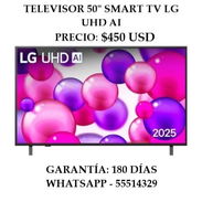 TELEVISOR 50" SMART TV LG UHD AI, ENTREGA DE FACTURA. VARIEDAD DE TELEVISORES, ELECTRODOMÉSTICOS, ETC - Img 55967368