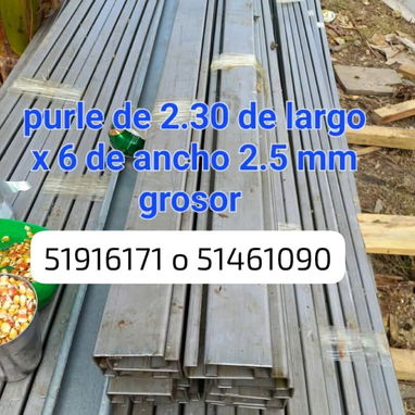 Venta de tubos galvanizados y de hierro, tejas , purles y otros - 10/10