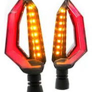 Intermitentes direccionales para moto doble luz - Img 54385214