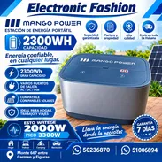 ✅️GENERADOR MANGO POWER 2300WH 2000W PICO 3300W 1000USD - Img 53877775