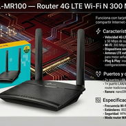 Router TP Link 4G TL MR100 300 mbps - Img 56848721