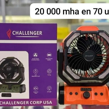 Ventiladores recargables de varios tipos y en oferta - 8/10
