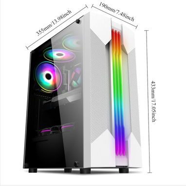 Chasis Gaming blanco - 3/3