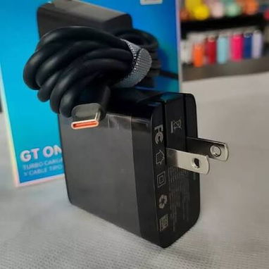 Turbo cargador 67 W con cable Tipo-C a Tipo-C color negro GO671 G-Tide - 2/4