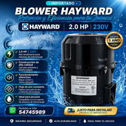 Blower Hayward! 2.0 hp para jacuzzi ✨🌊 - Img 57685224