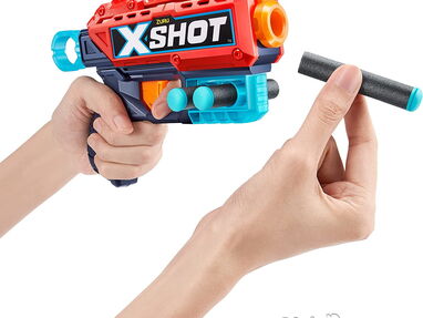 ⭕️ Juguetes Pistola XSHOT ( ORIGINAL ) + 8 Balas ✅ Dispara a 27 Metros - MUY Potente ⭐ GAMA ALTA en juguete - Img main-image