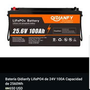 Batería qdianfy LifePO4 de 25.6 V 100A - Img 57352055