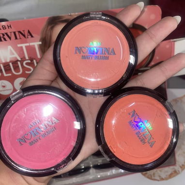 Rubores en polvo compacto de la marca NORVINA - Img 123380996