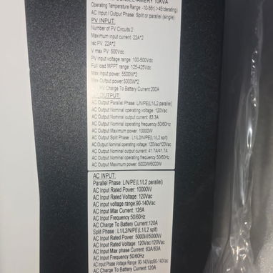 Inversor SAKO 10 KW y Batería de litio SAKO 51.2V-300ah-15.36Kwh - 3/4