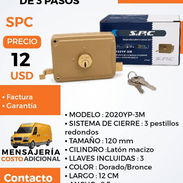 Cerradura de 3 pasos SPC - Img 55802956