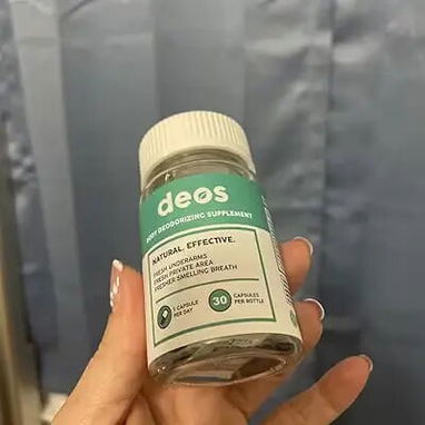 **Cápsulas de suplemento vegano desodorante interno - DEOS** - Img 127334397